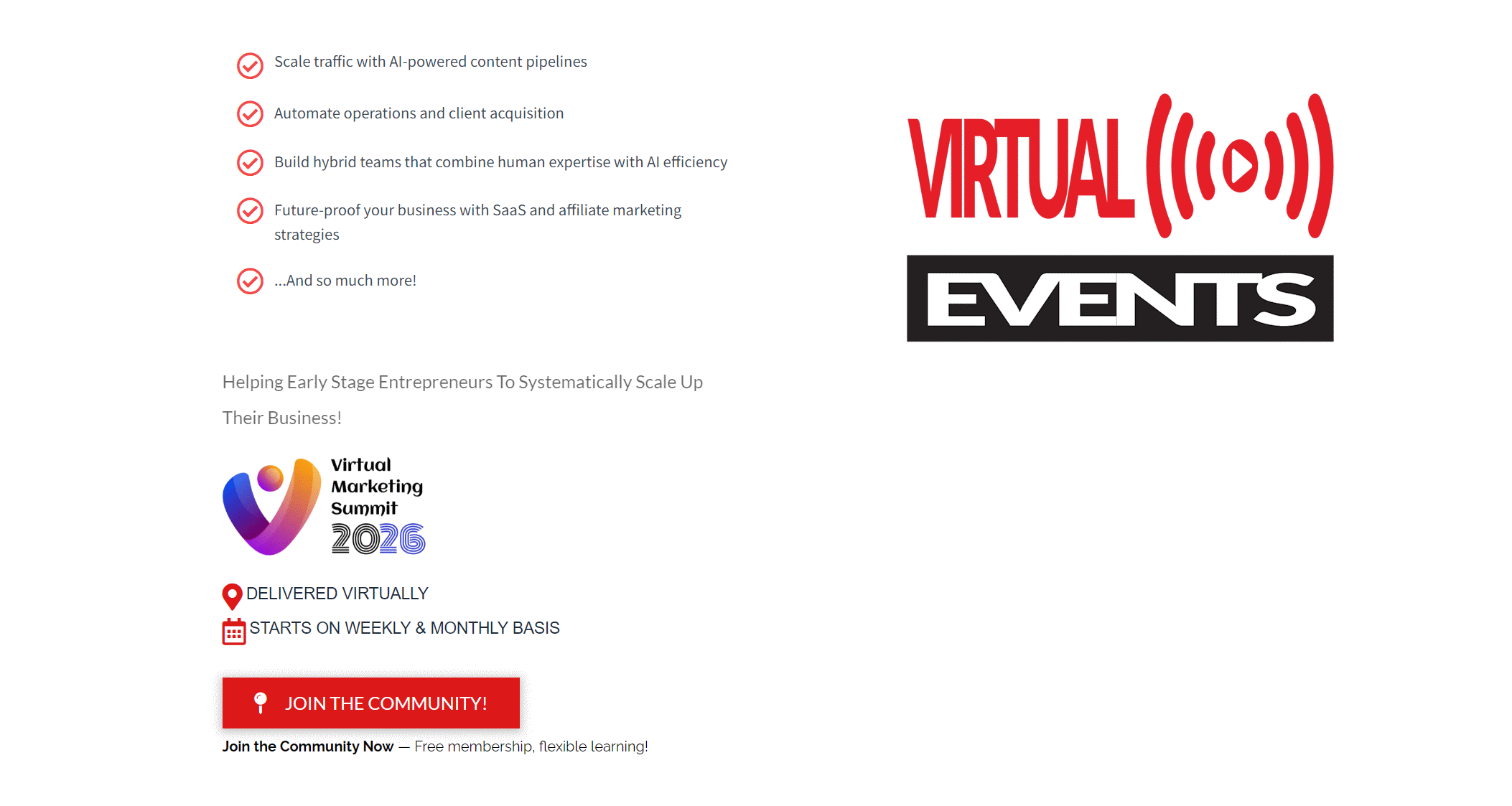 You are currently viewing Unlocking Success at the Virtual Marketing Summit 2026